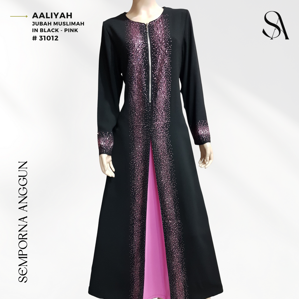 31012 - Aaliyah (01 Black - Pink) 1