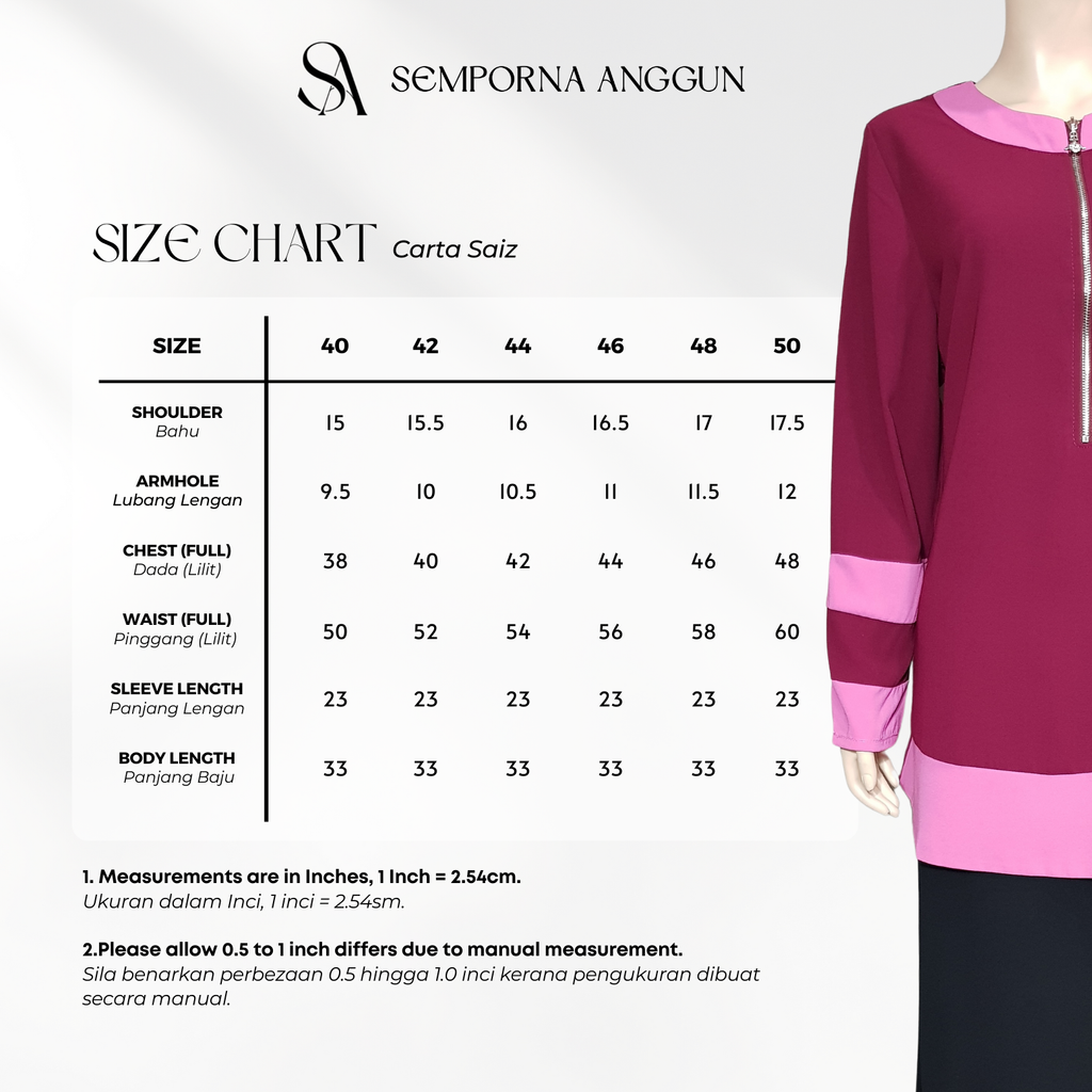 2825 - Size Chart 1