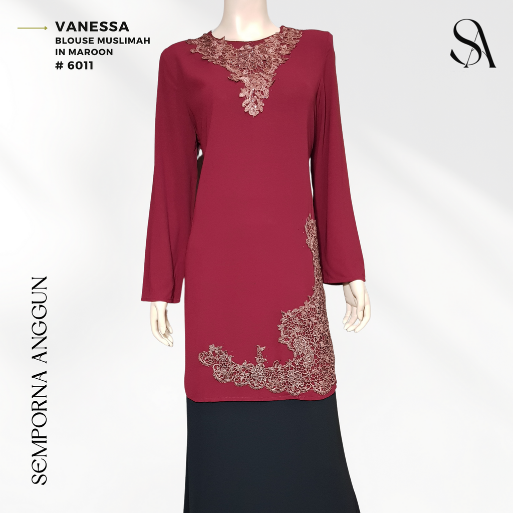 6011 - Vanessa (02 Maroon) 1