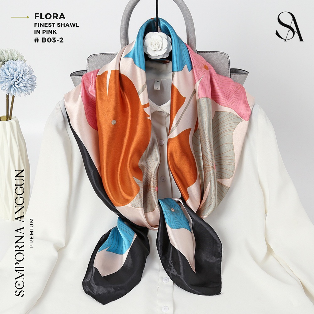 Bawal #B03 - Flora (02 Pink) 6 Sample