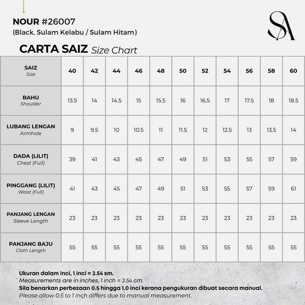 26007 - 00 All - 4 Size