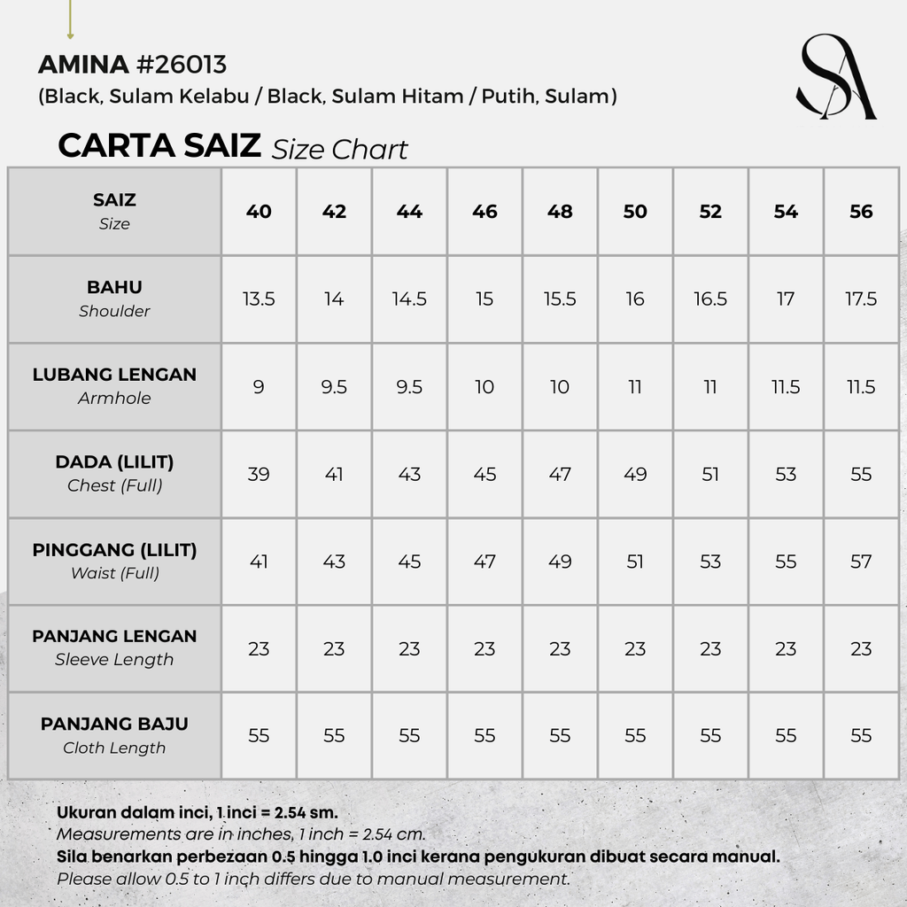 26013 - 00 All - 4 Size