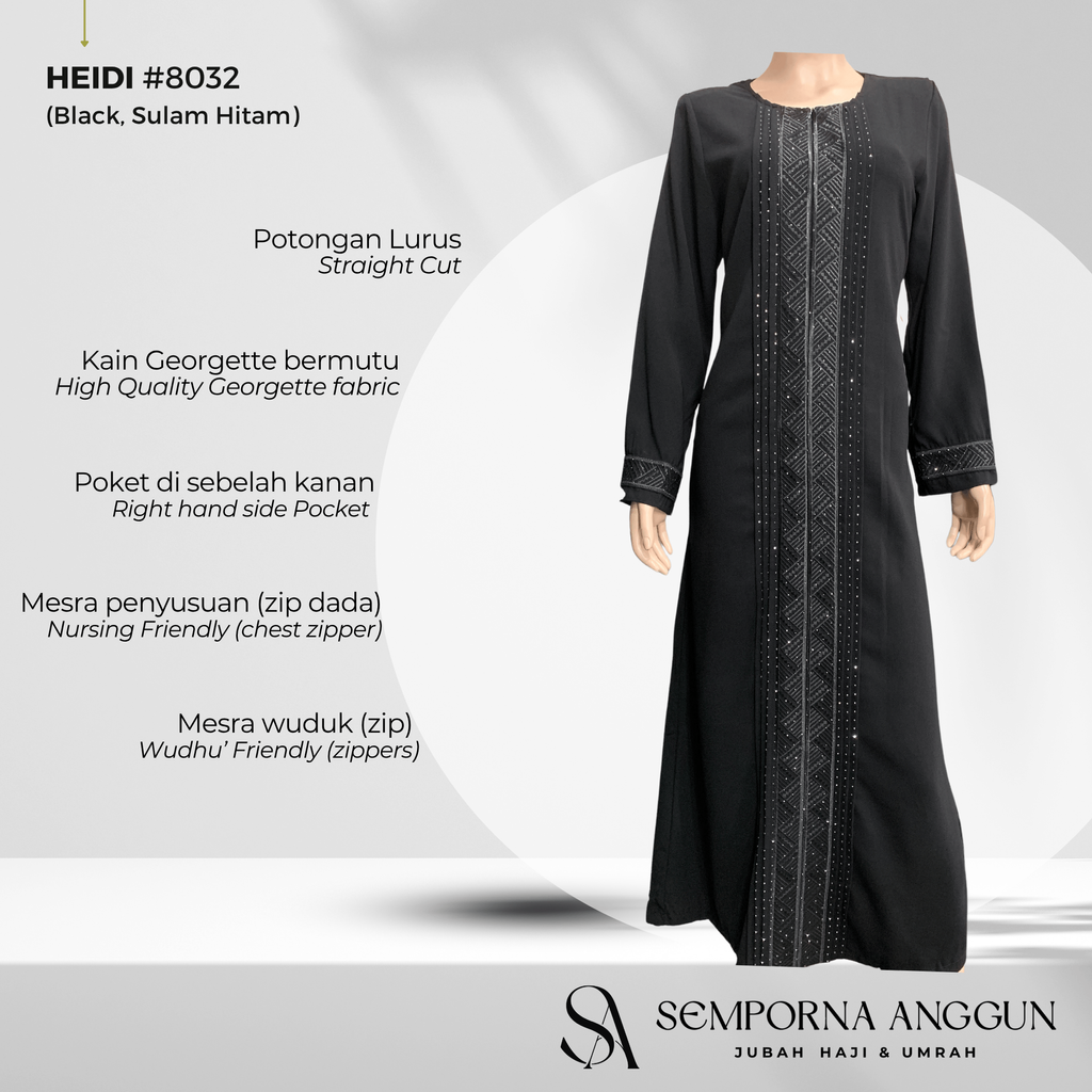 8032 - 01 Sulam Hitam - 3 Feat