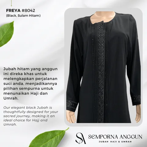 8042 - 01 Sulam Hitam - 2 Desc