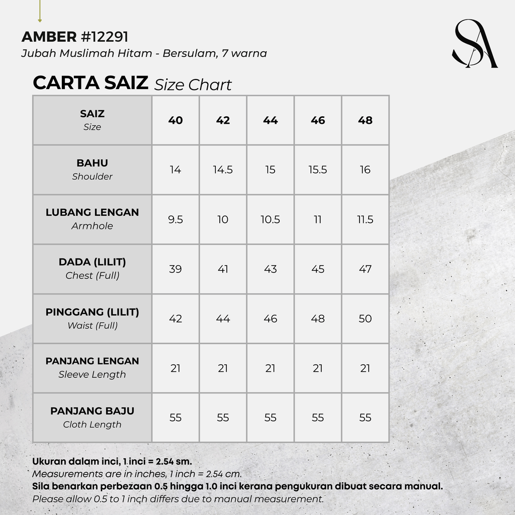 12291 - 00 All - 4 Size