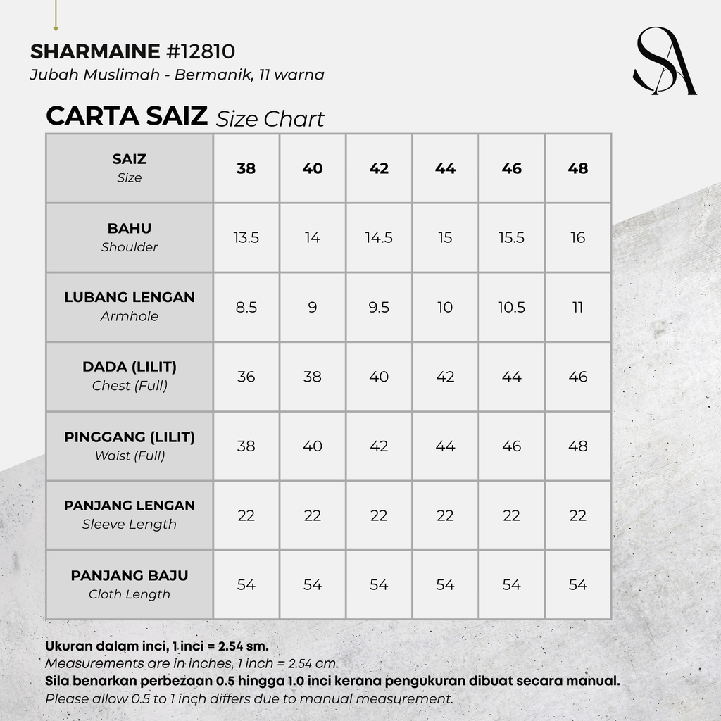 12810 - 00 All - 4 Size