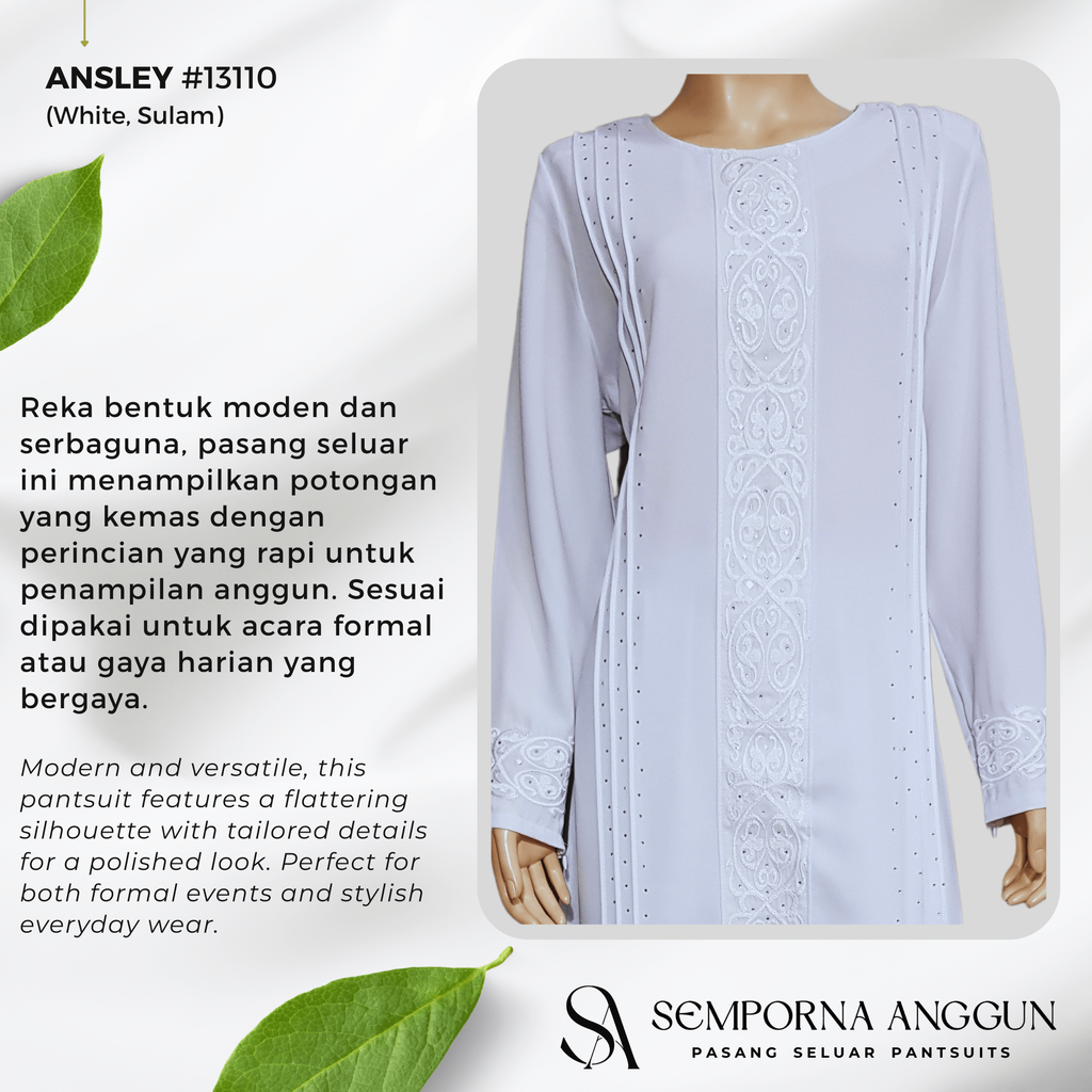 13110 - 01 White - 2 Desc