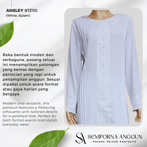 13110 - 01 White - 2 Desc