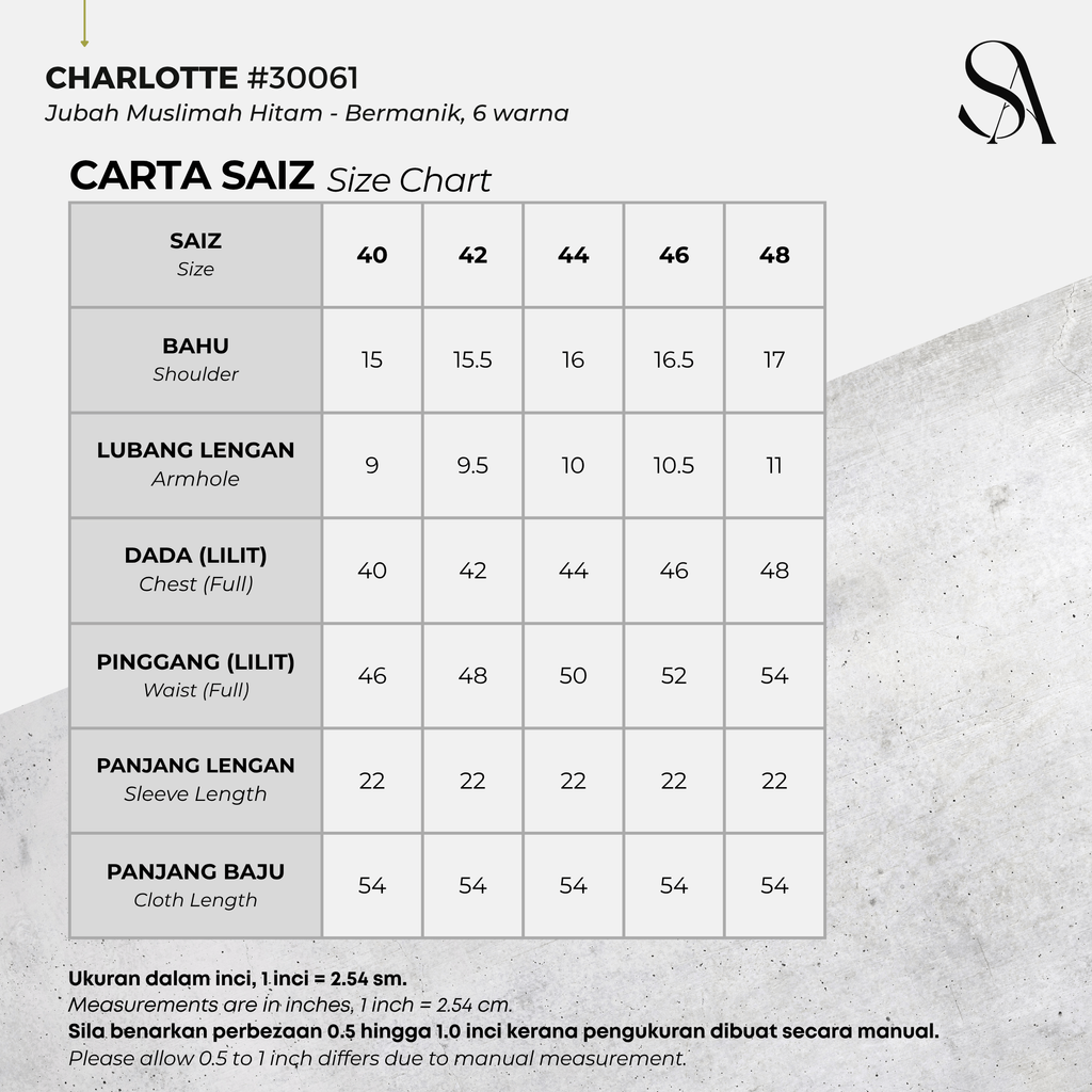 30061 - 00 All - 4 Size