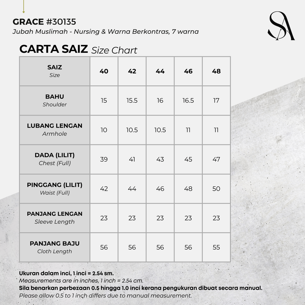 30135 - 00 All - 4 Size