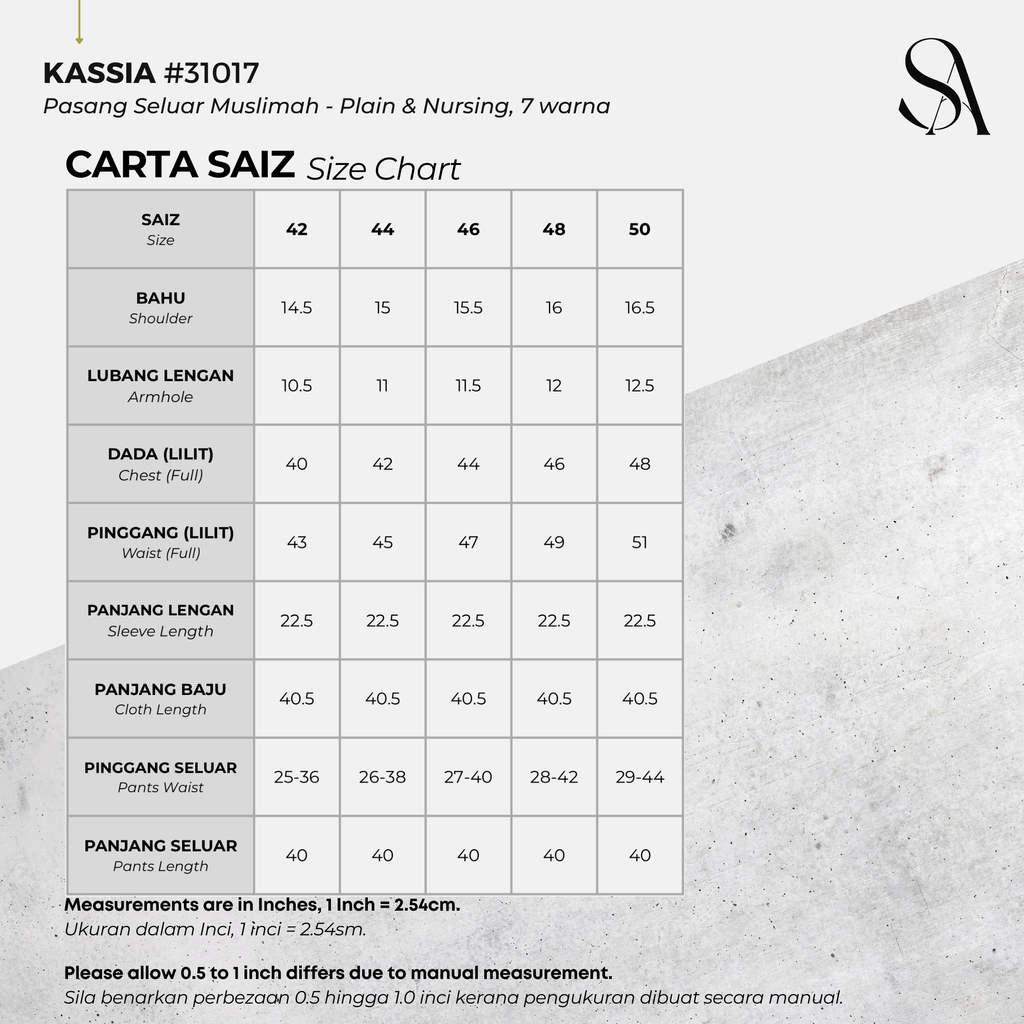 31017 - 00 All - 4 Size