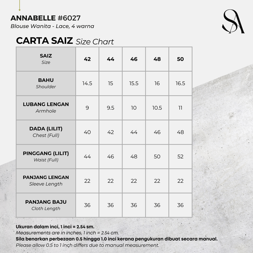 6027 - 00 All - 4 Size