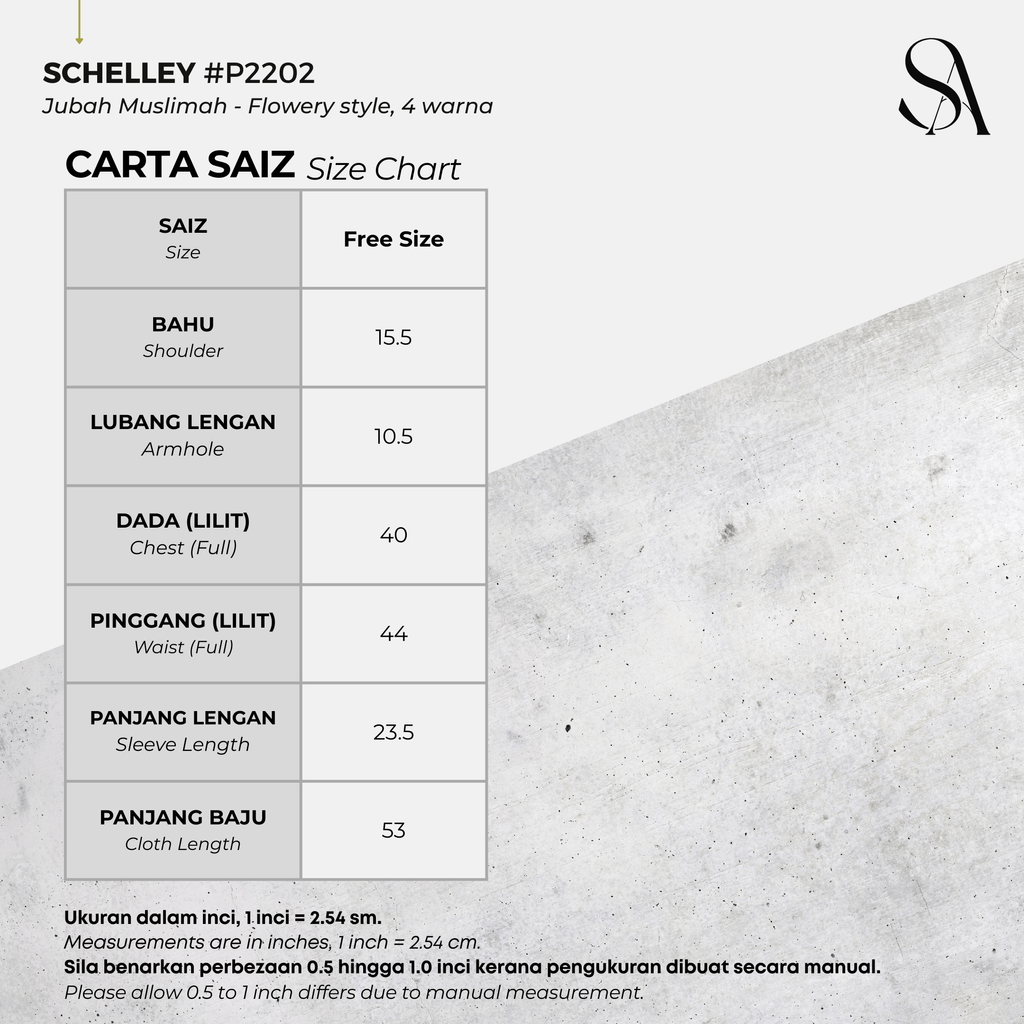 P2202 - 00 All - 4 Size