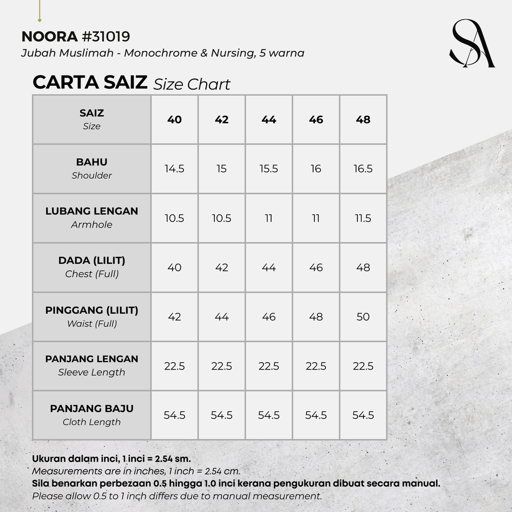 31019 - 00 All - 4 Size