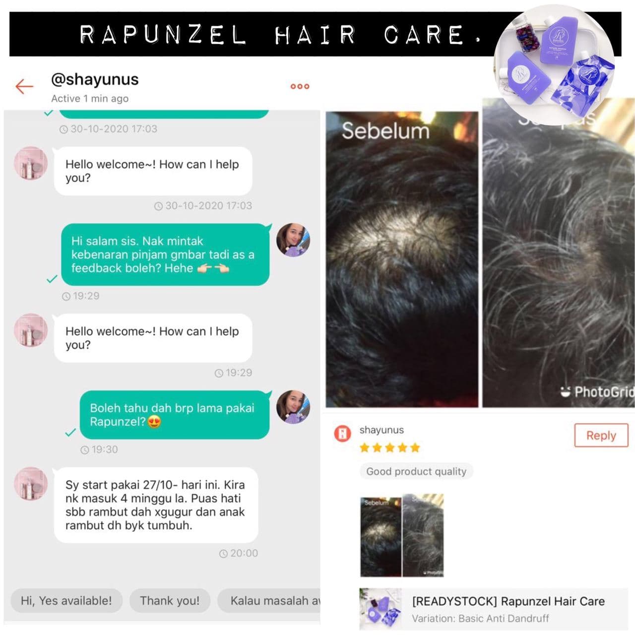 rapunzel testimoni