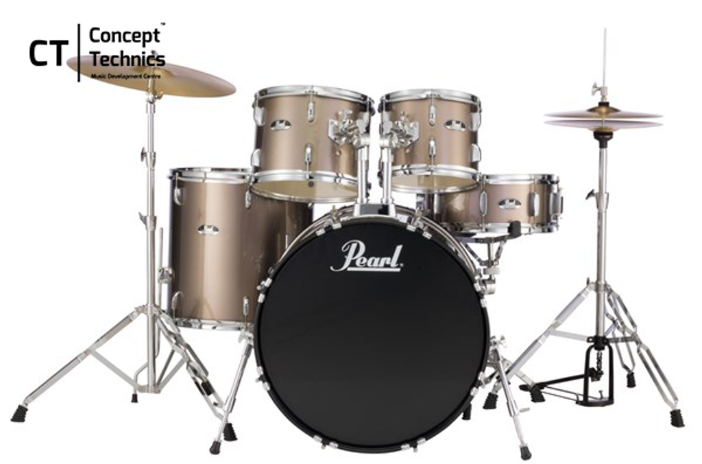 Buy Pearl Roadshow 5 Piece Drumset with Stands and Cymbals Online