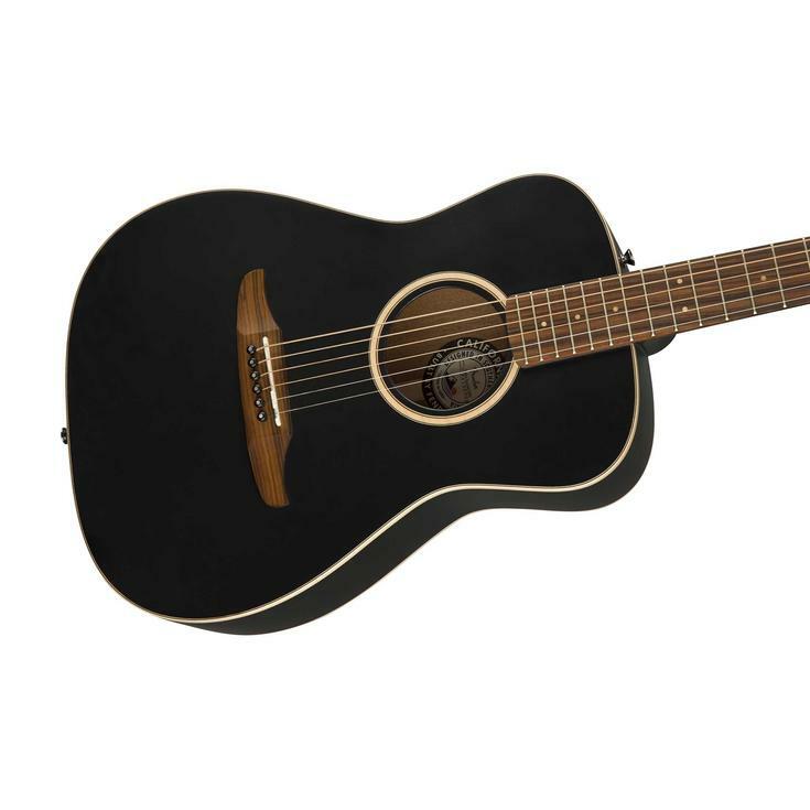 fender malibu special matte black