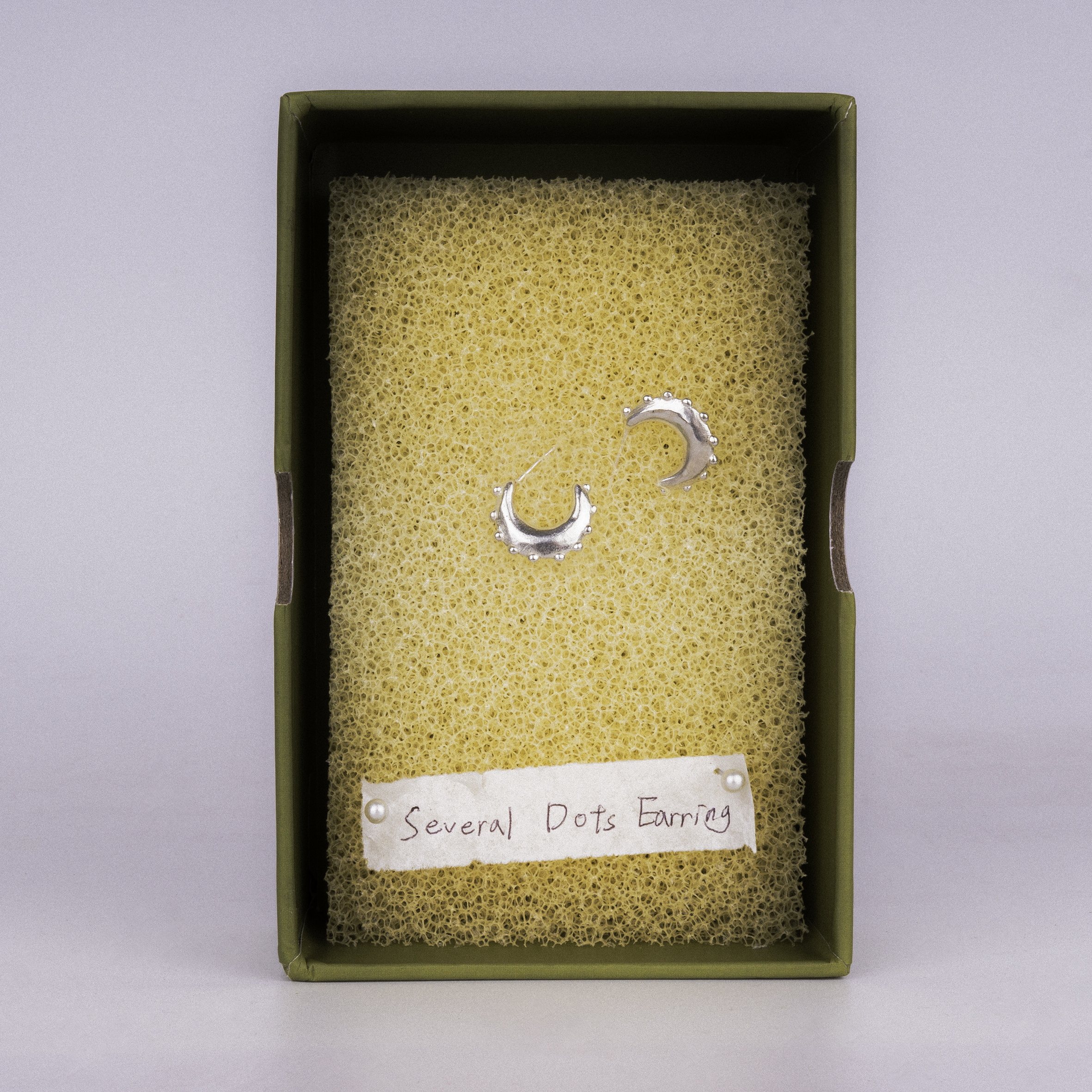 several dots earring