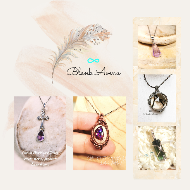 Infinity Ave | Infinity Ave's Collection - Crystal Necklace ‧ 水晶項鍊