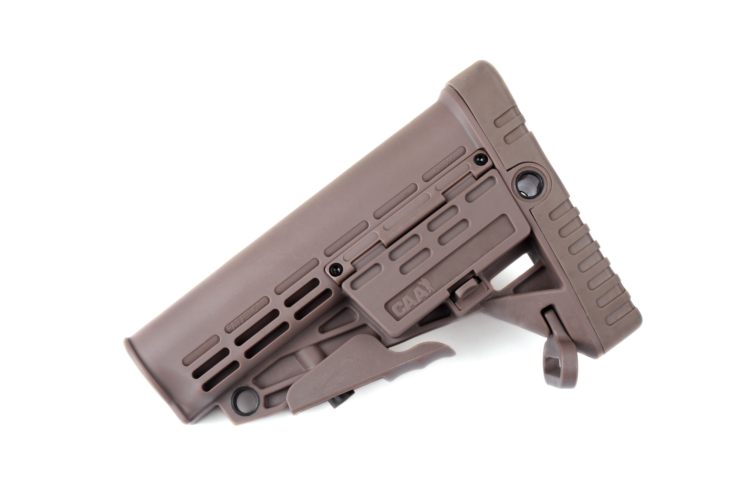 CAA-STK-003BK　CAA Airsoft CBS+ACP コラシブルバットストック+アジャスタブルチークレスト for M4 CAD-STOCK-01-BK