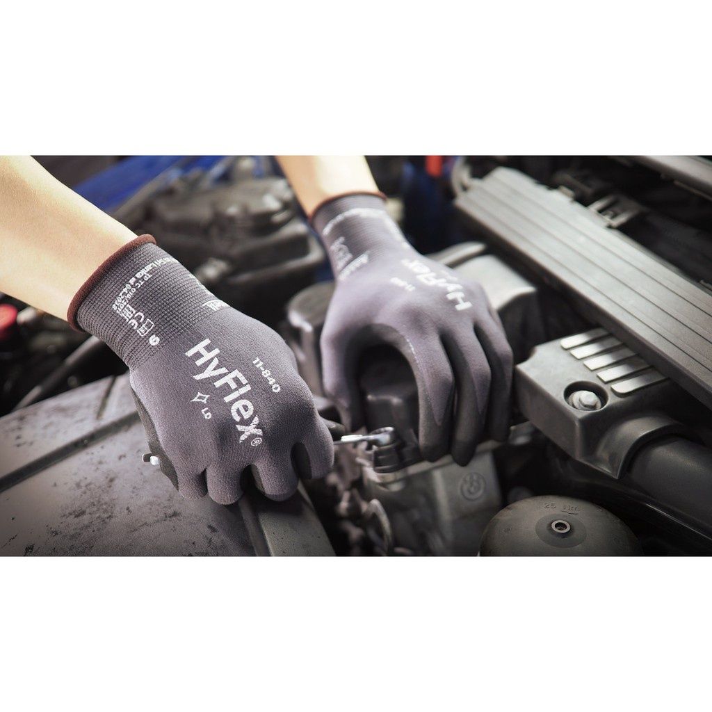 Ansell 11-840 Hyflex Nitrile Coated Glove (3)
