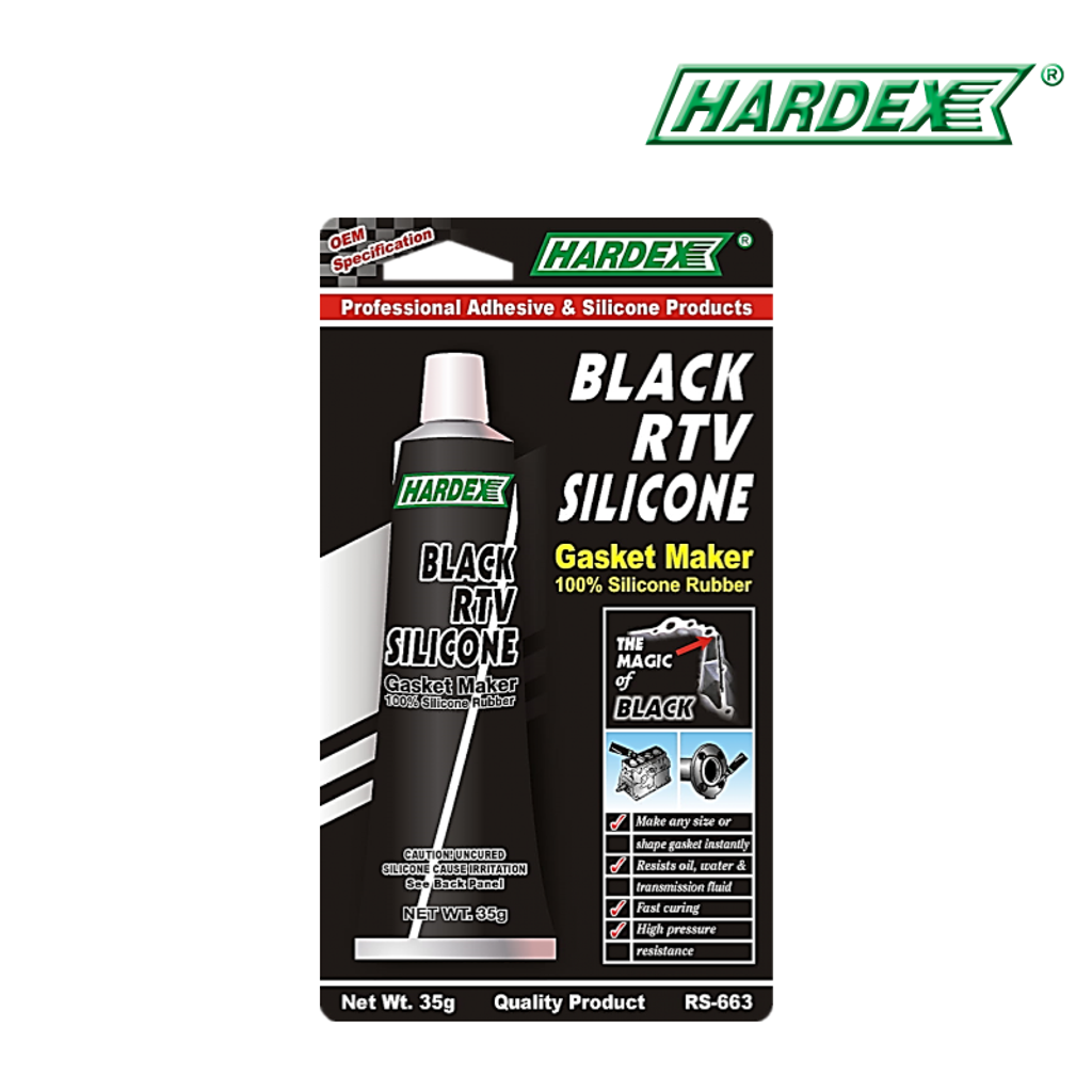 Hardex Black RTV Silicon Gasket Maker RS663.png