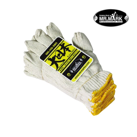 Mr. Mark B104 Yellow Cotton Glove dozen.png