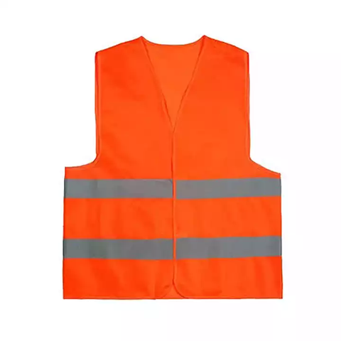 Safety Vest with Reflective Fluorescent orange