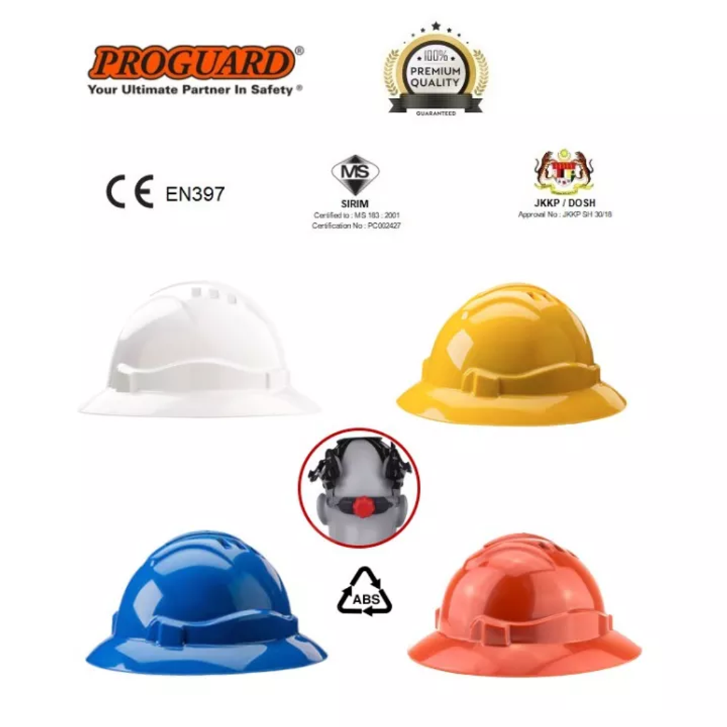 Proguard Full Brim Industrial Safety Helmet 3