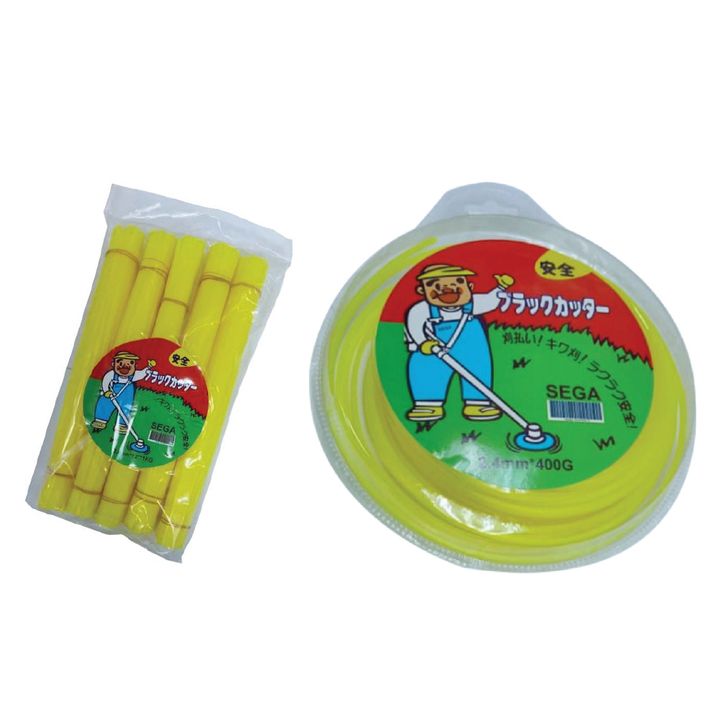 Sega Grass Trimmer Line 2.4mm Yellow