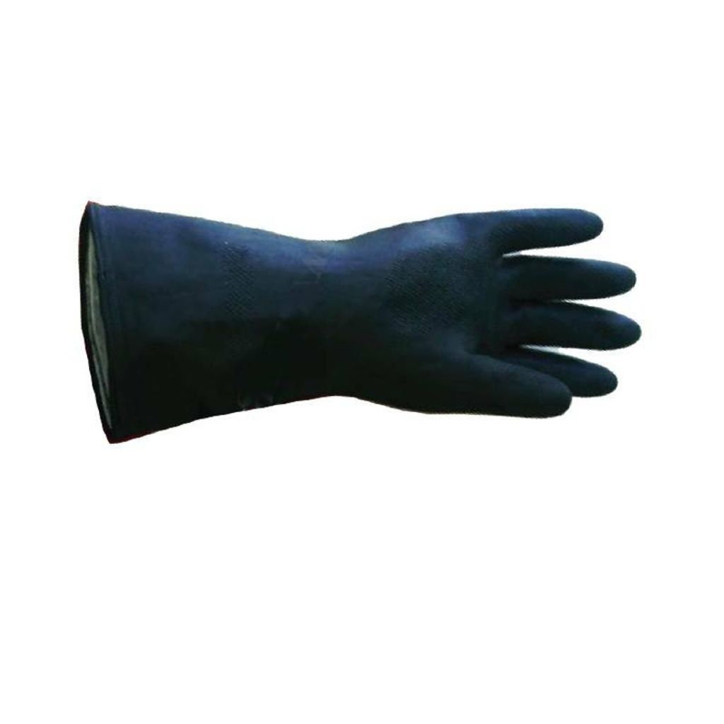 Elephant Rubber Glove Black Industrial Rubber Glove