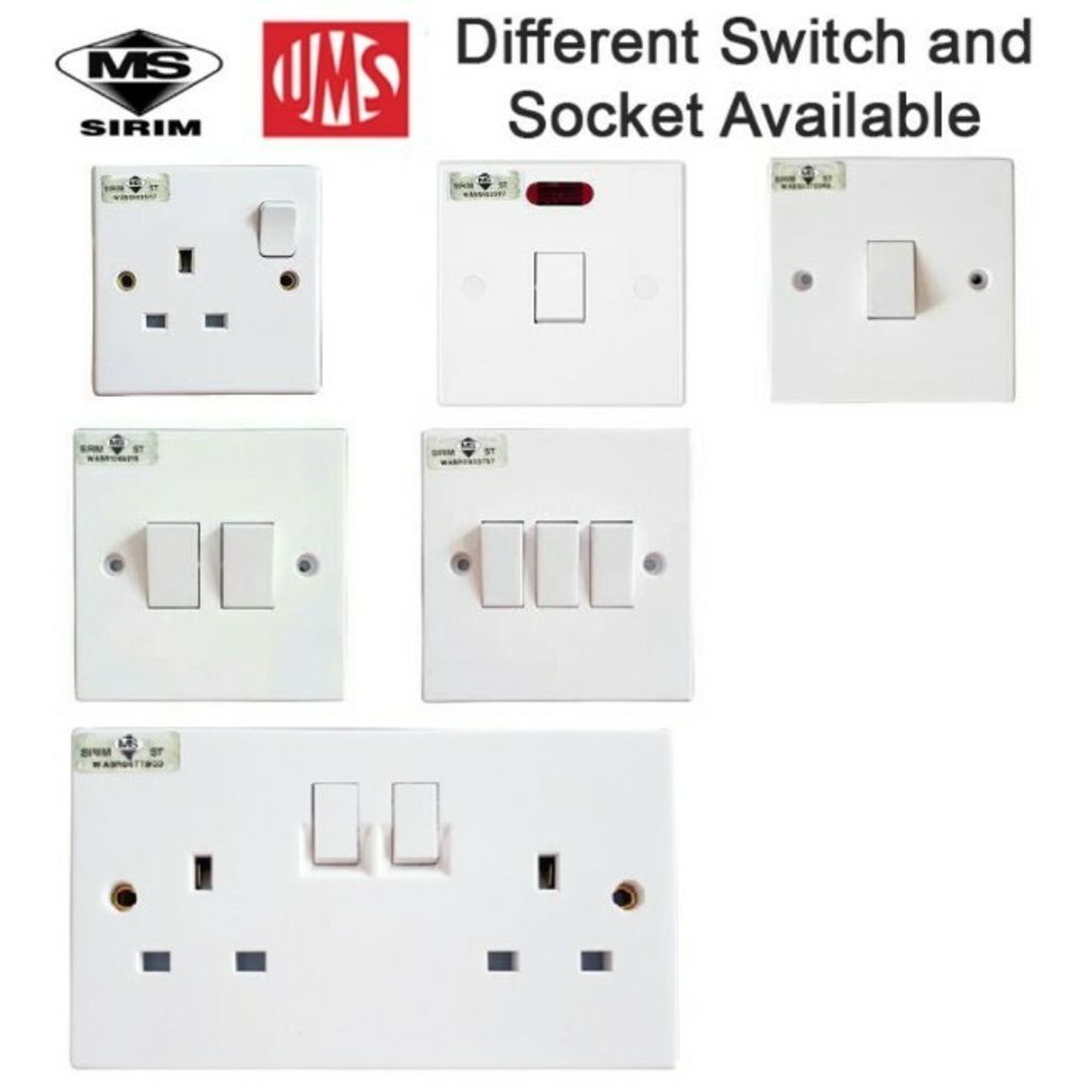 UMS Bakelite Series Switches & Socket Outlet