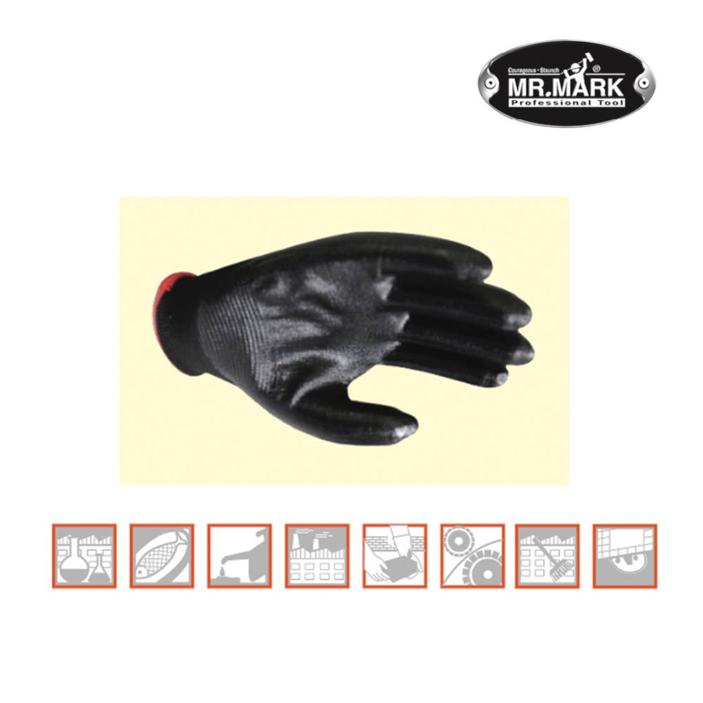 Mr Mark Nitrile Coated Work Glove