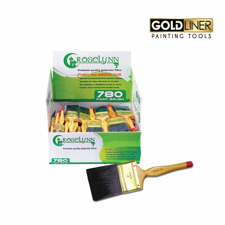 Paint Brush 780 Roselynn Superfine Polyester Tapered