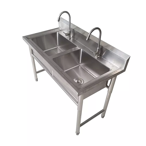 Commercial Sink Stainless Steel with Stand double