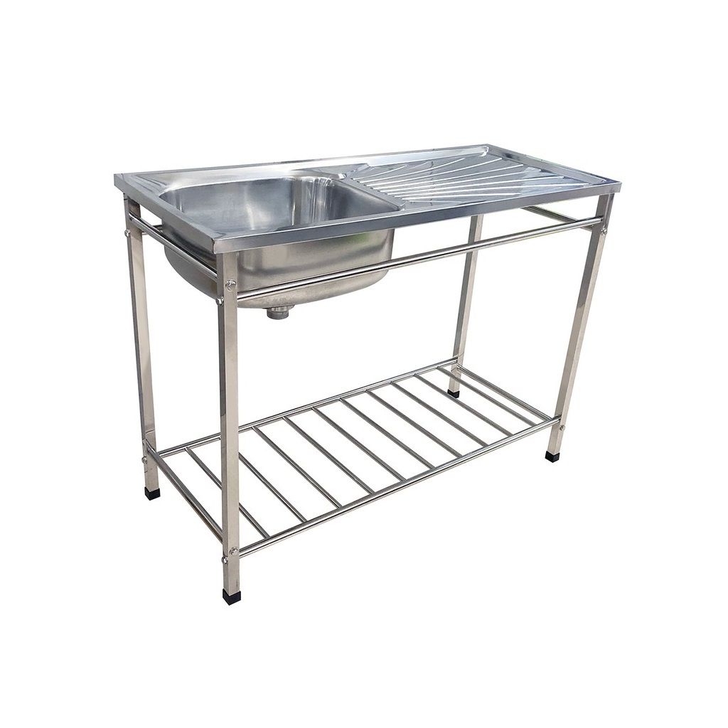 Stainless Steel Single Bowl Sink With Single Drainer