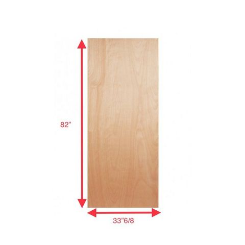 Plywood Door Biasa Kayu Pintu 3