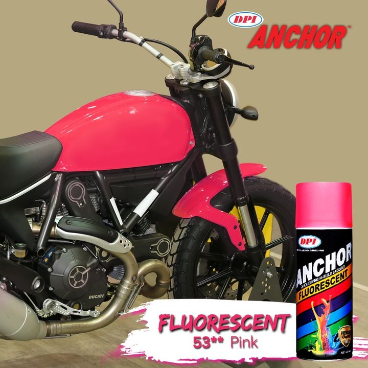 DPI ANCHOR Aerosol Spray Paint Fluorescent Colour sample (1)