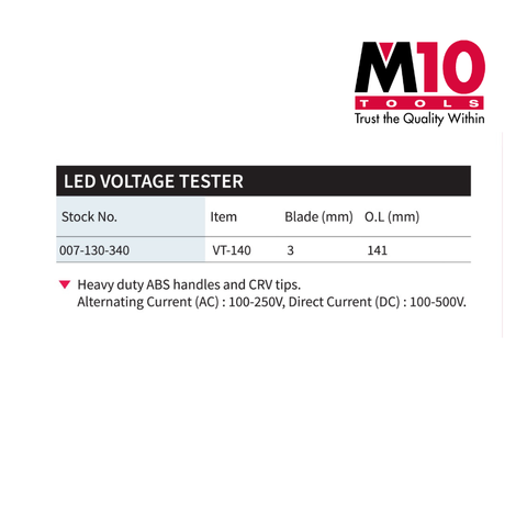 M10 LED Voltage Tester VT140 (2)