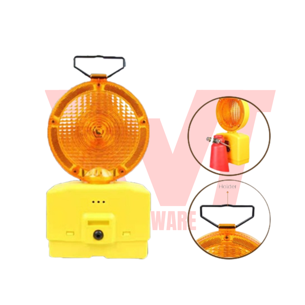 Road Flashing Light Road Blinker Safety Warning Light