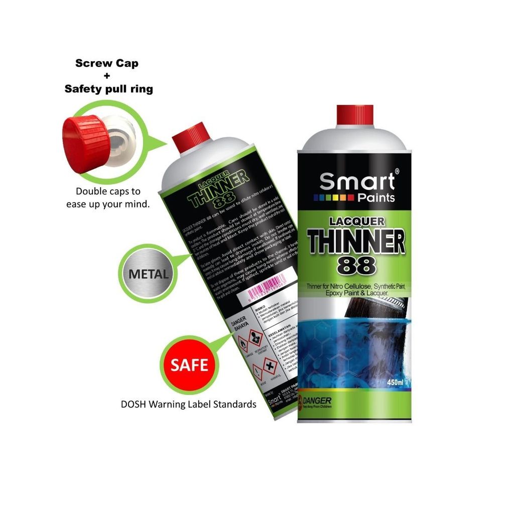 Smart Paints Lacquer Thinner 88