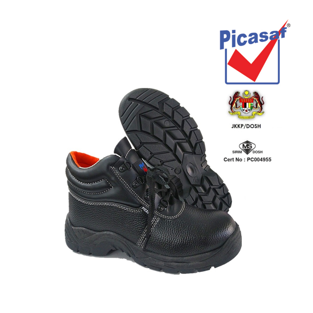 PICASAF 1021 Mid Cut Safety Shoes SirimDosh  (2)