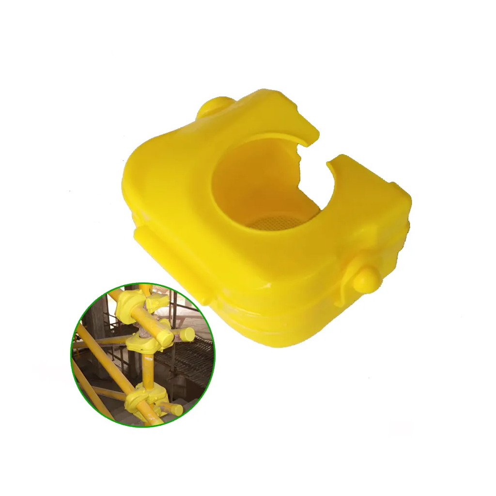 Scaffold Clamp and Tube Cover Yellow