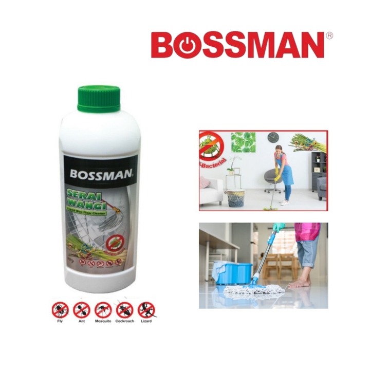 BOSSMAN Serai Wangi Liquid Wax Floor Cleaner