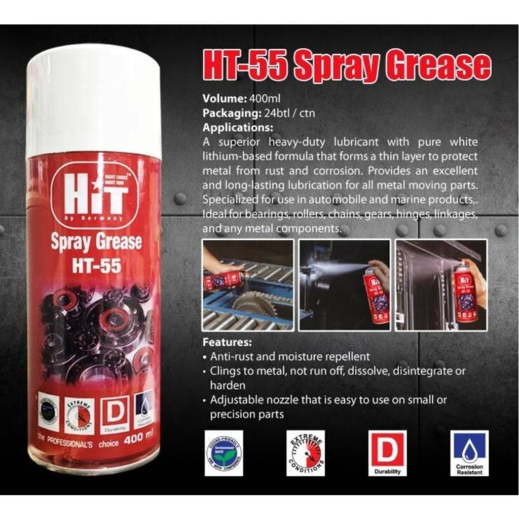 HIT 55 Spray Grease Heavy Duty Lubricant (1)