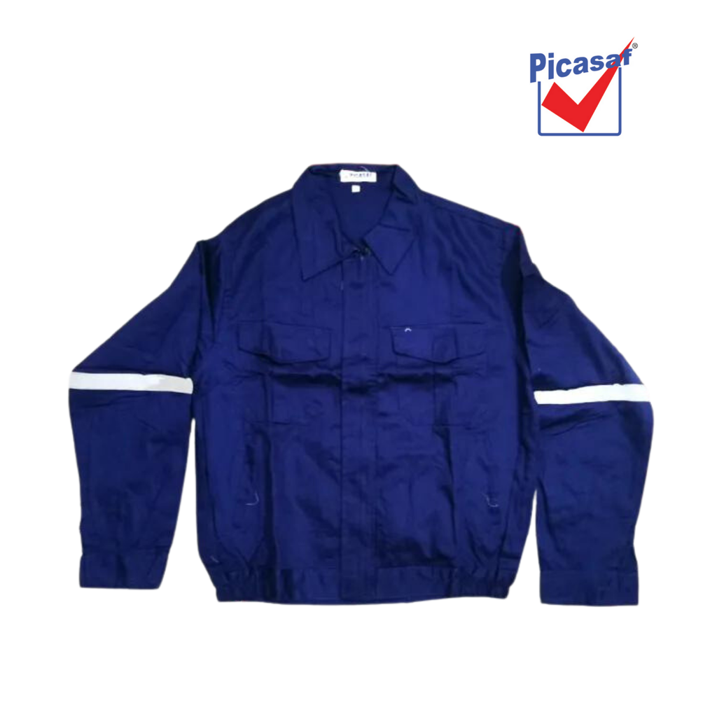 Picasaf Safety PPE Reflective Jacket Vest front