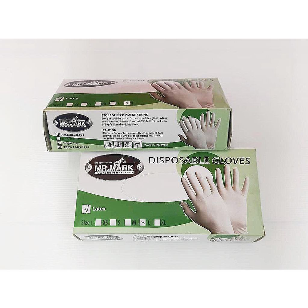  Mr.Mark Latex Glove Latex Disposable Hand Glove (2)