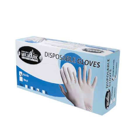 Mr Mark Nitrile Glove Powder Free Blue main