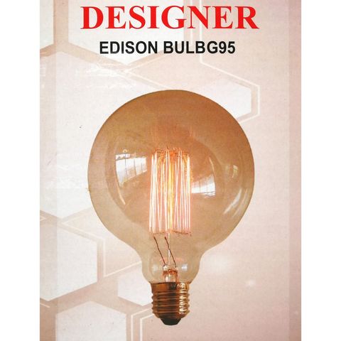 Designer Edison Bulb G95 40W (2)