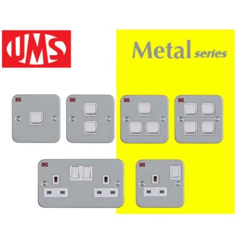 UMS METAL CLAD Switch Socket PLUG Series